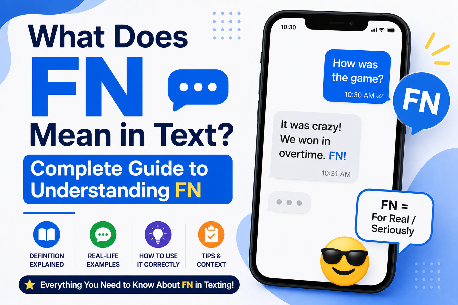 What Does FN Mean in Text