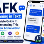 AFK Meaning in Text