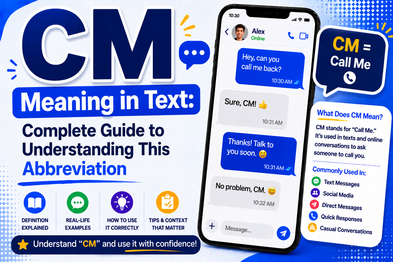 CM Meaning in Tex