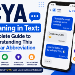 CYA Meaning in Text