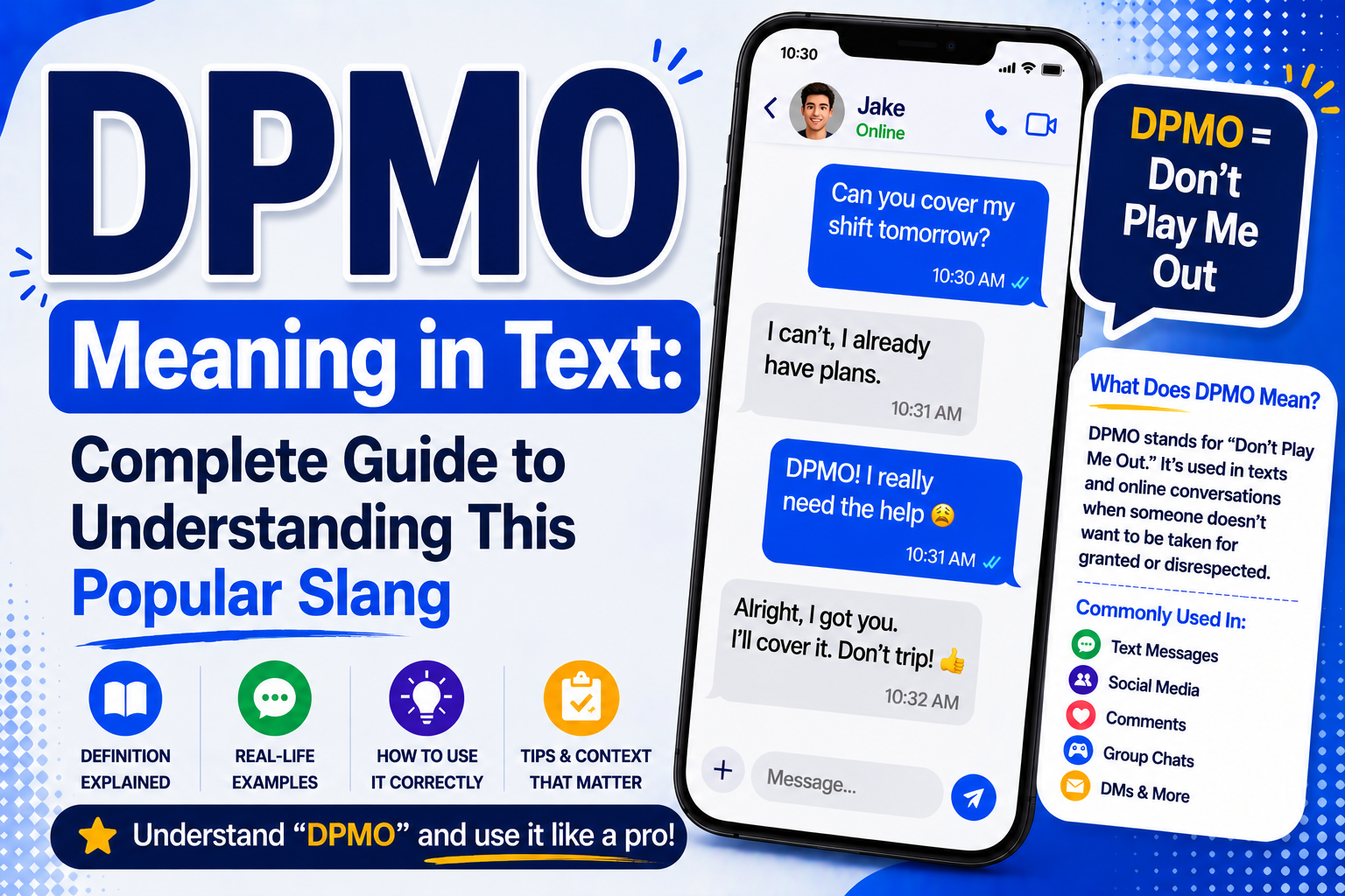 DPMO Meaning in Text