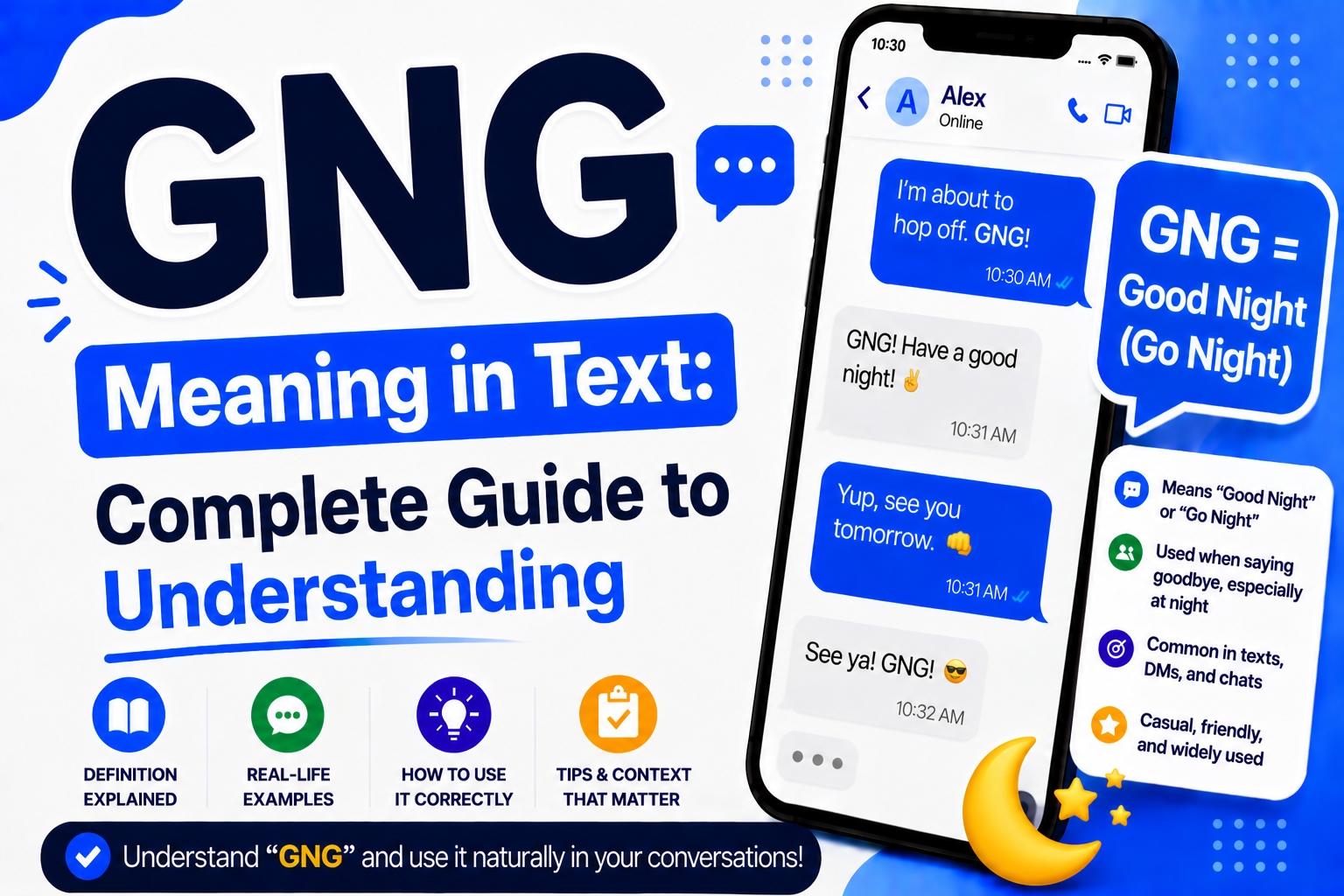 GNG Meaning in Text