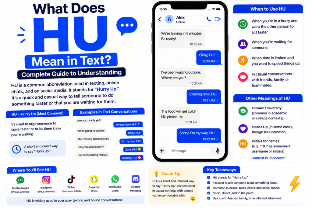 HU Meaning in Text