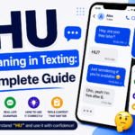 HU Meaning in Texting