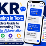 IKR Meaning in Text