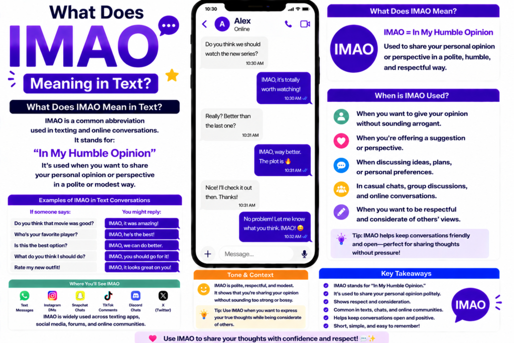 IMAO Meaning in Text