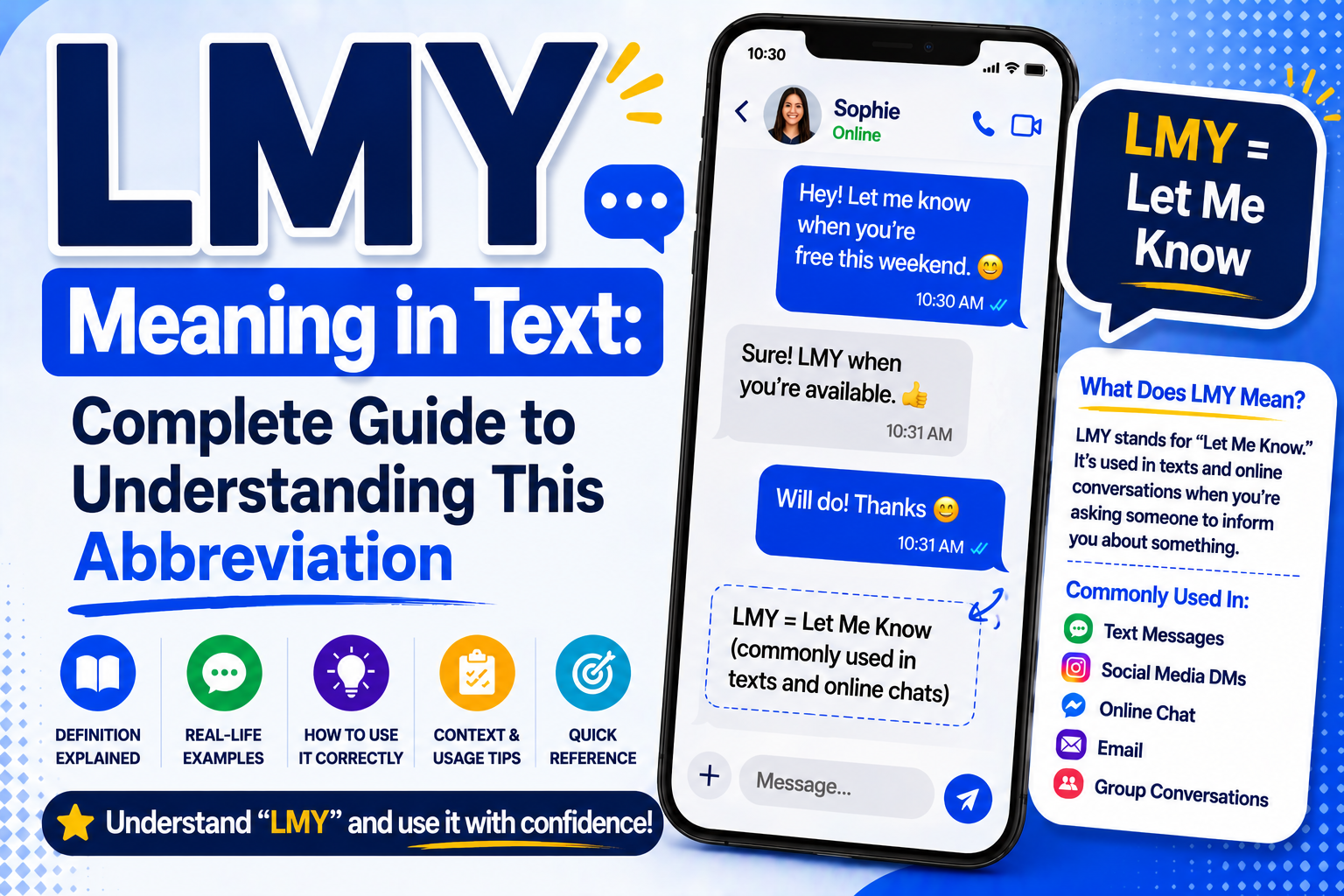 LMY Meaning in Text