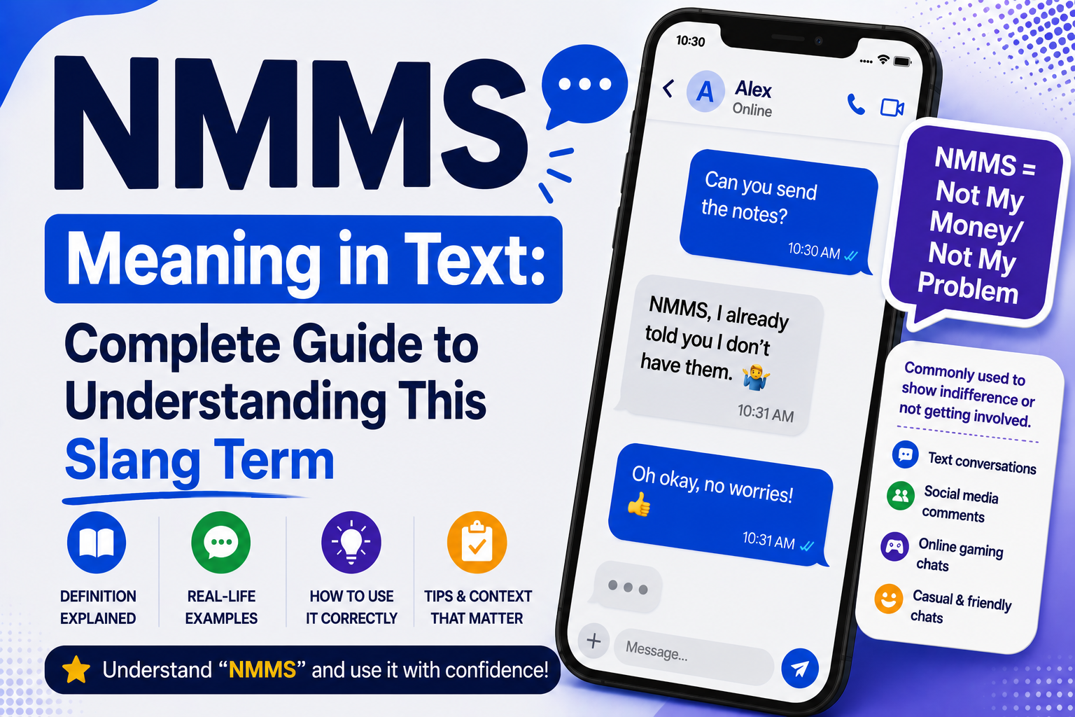 NMMS Meaning in Text