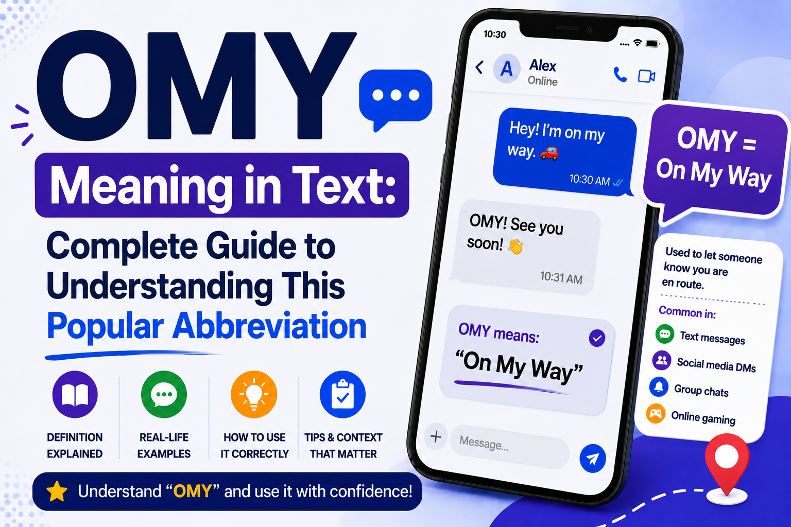 OMY Meaning in Text