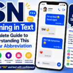 SN Meaning in Text