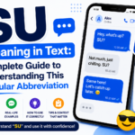 SU Meaning in Text