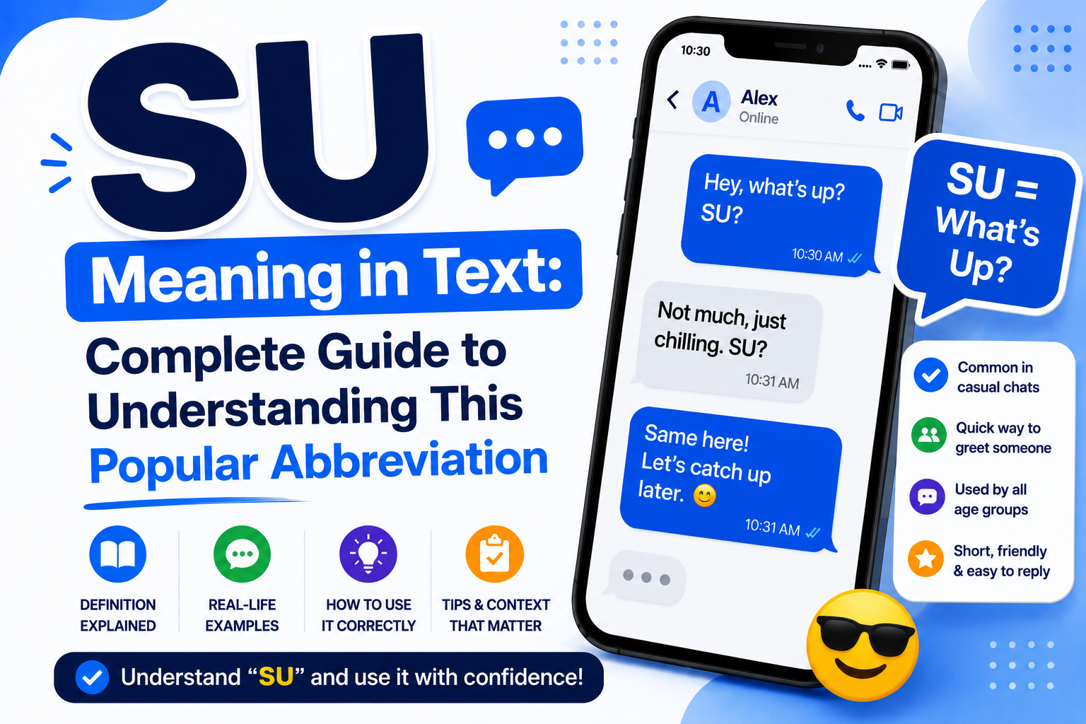 SU Meaning in Text