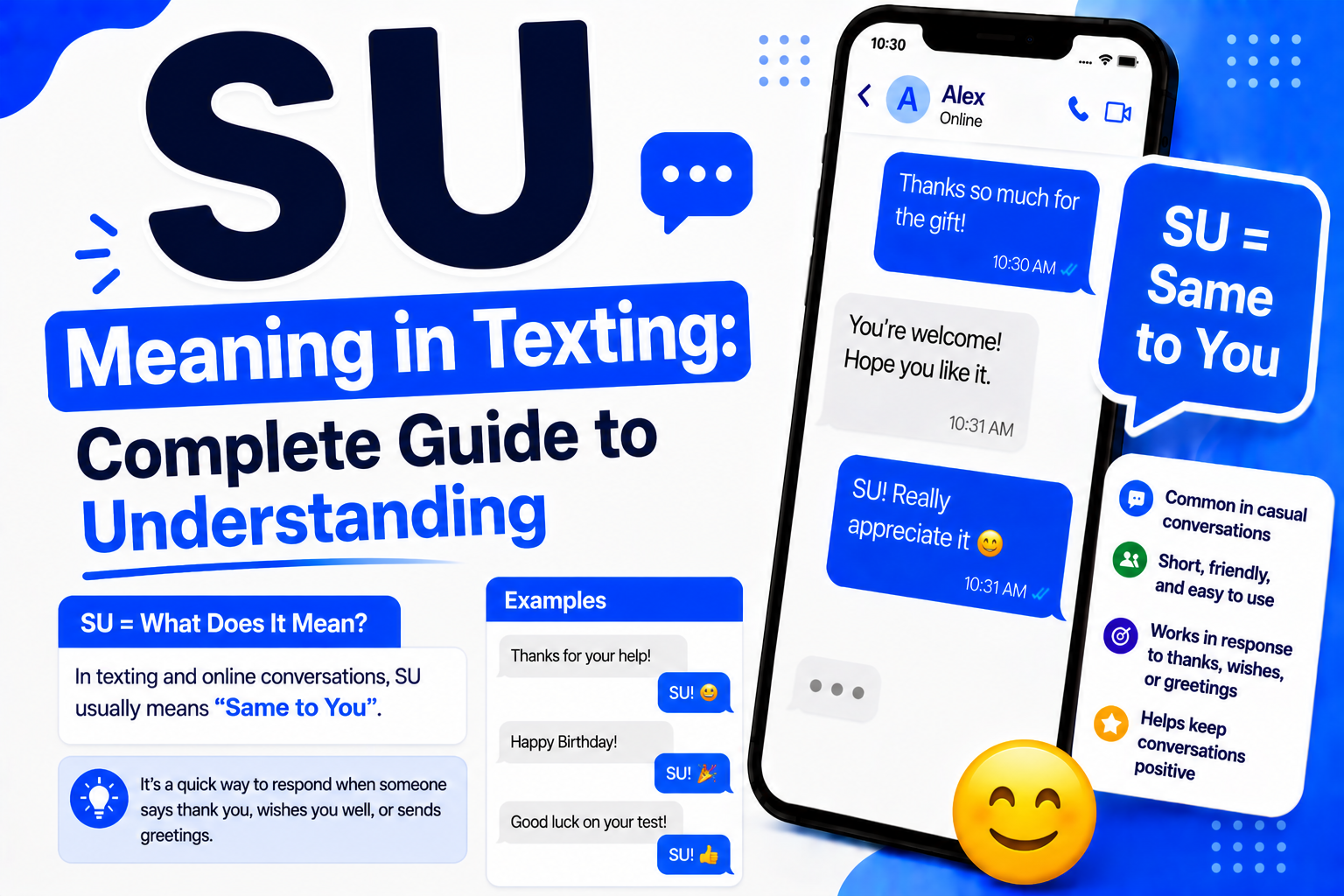 SU Meaning in Texting