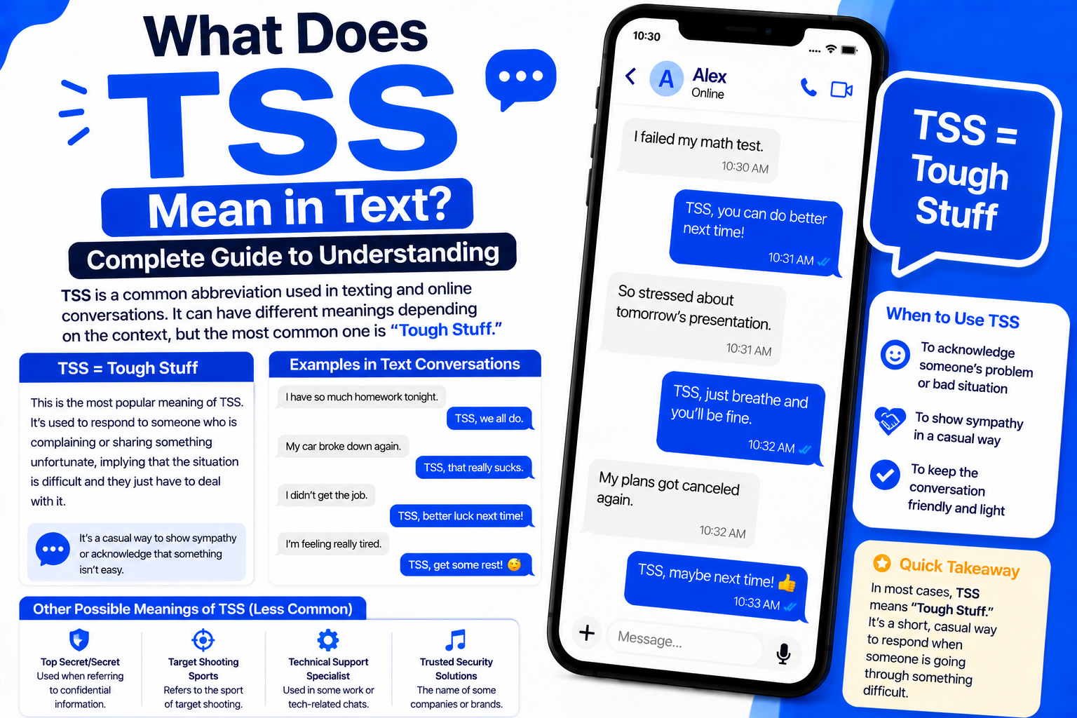 TSS Meaning in Text