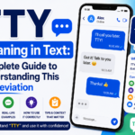 TTY Meaning in Text