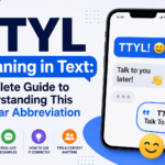 TTYL Meaning in Text