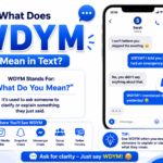 WDYM Mean in Text