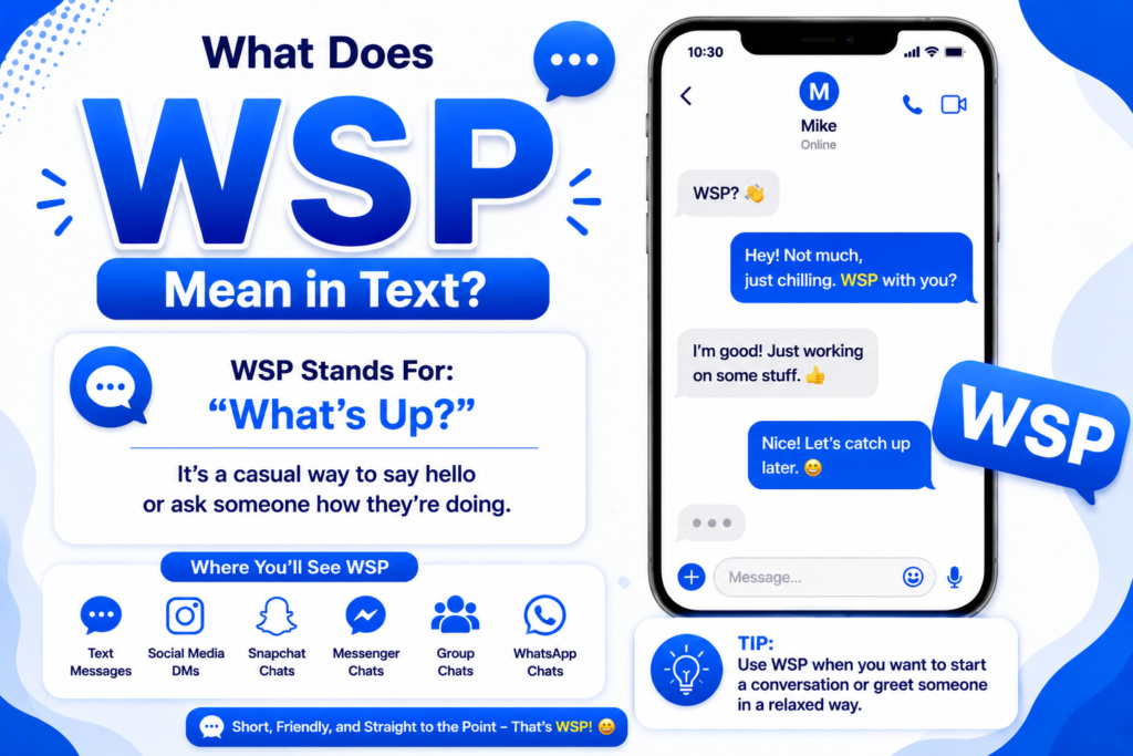 WSP Mean in Text