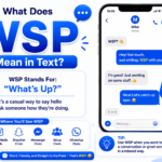 WSP Mean in Text