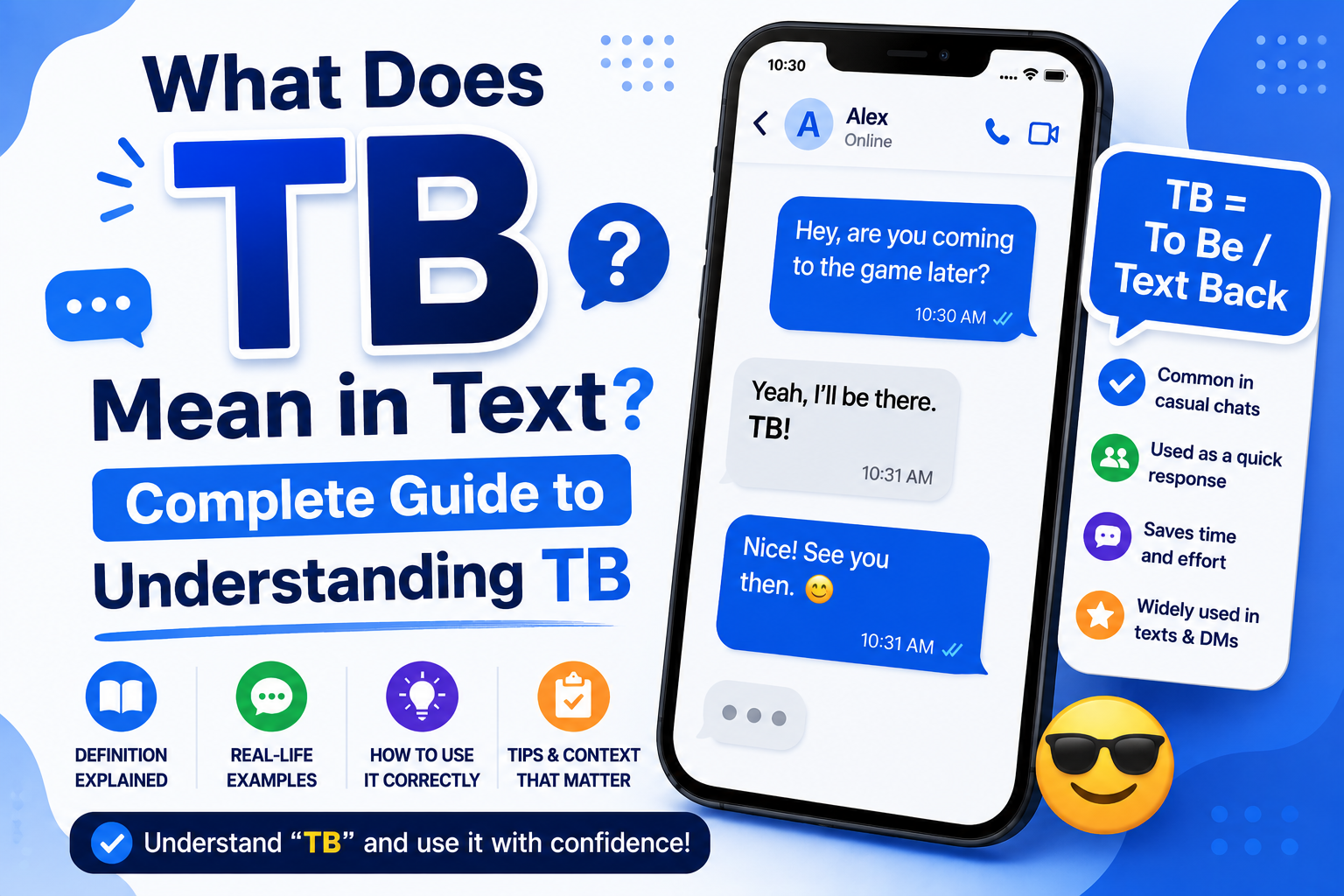 What Does TB Mean in Text