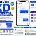 XD Meaning in Text