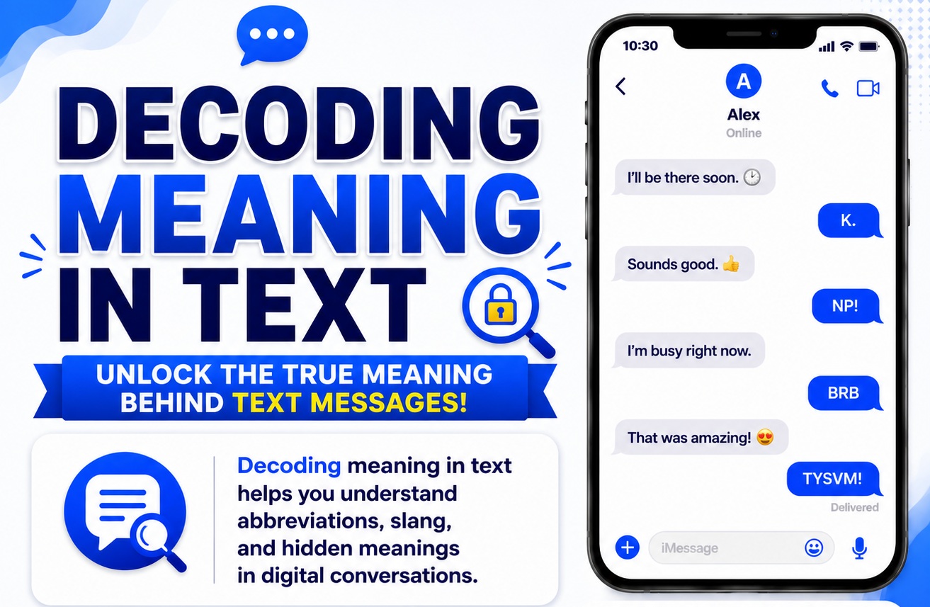Decoding Meaning in Text