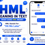 HML Meaning in Text