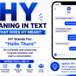 HY Meaning in Text