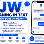 JW Meaning in Text