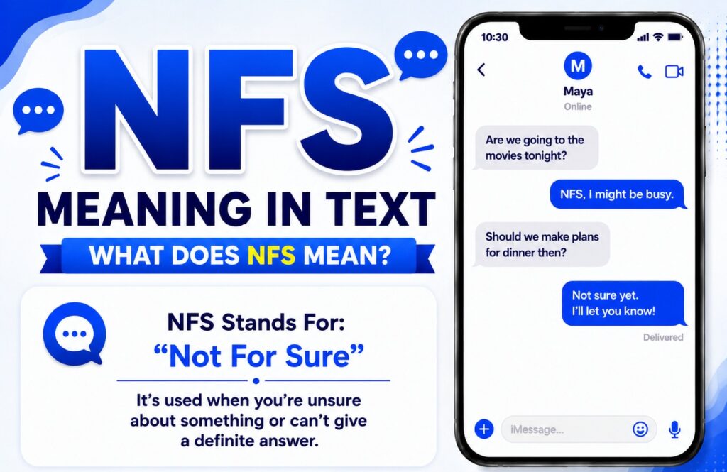 NFS Meaning in Text