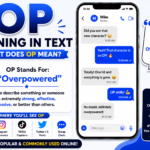 What Does OP Mean in Text