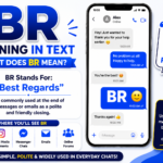 br meaning in text