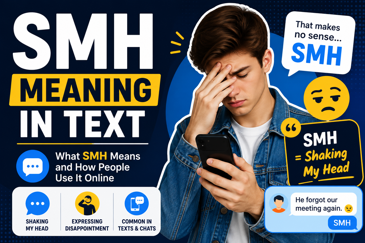 smh meaning in text