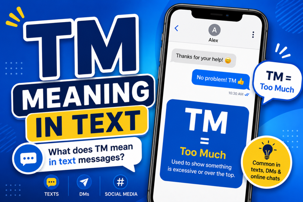 tm meaning in text