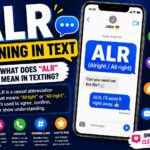 ALR Meaning in Text