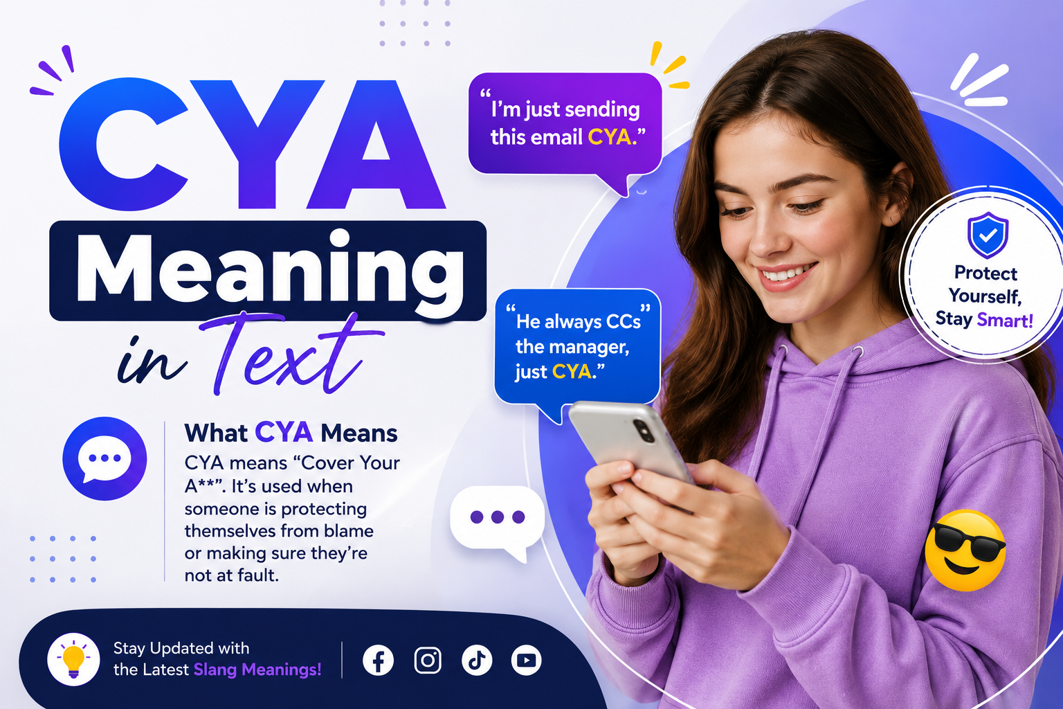 CYA Meaning in Text