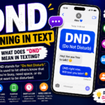 DND Meaning in Text