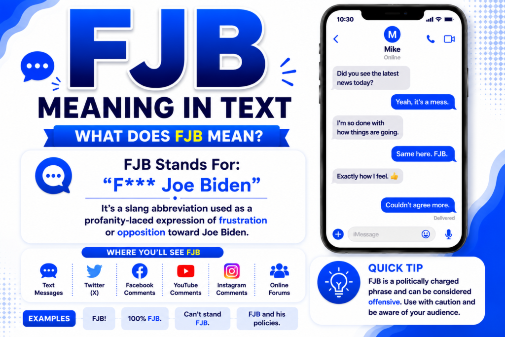 FJB Meaning in Text