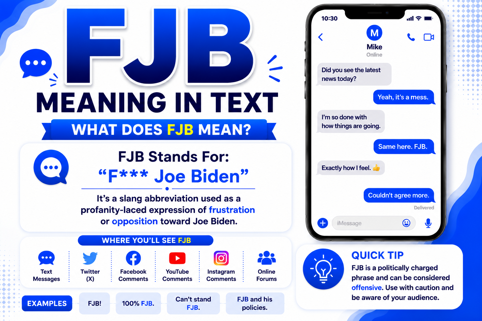 FJB Meaning in Text