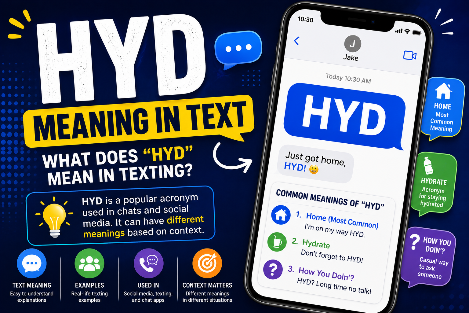HYD Meaning in Text