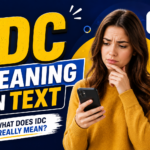 IDC Meaning in Text
