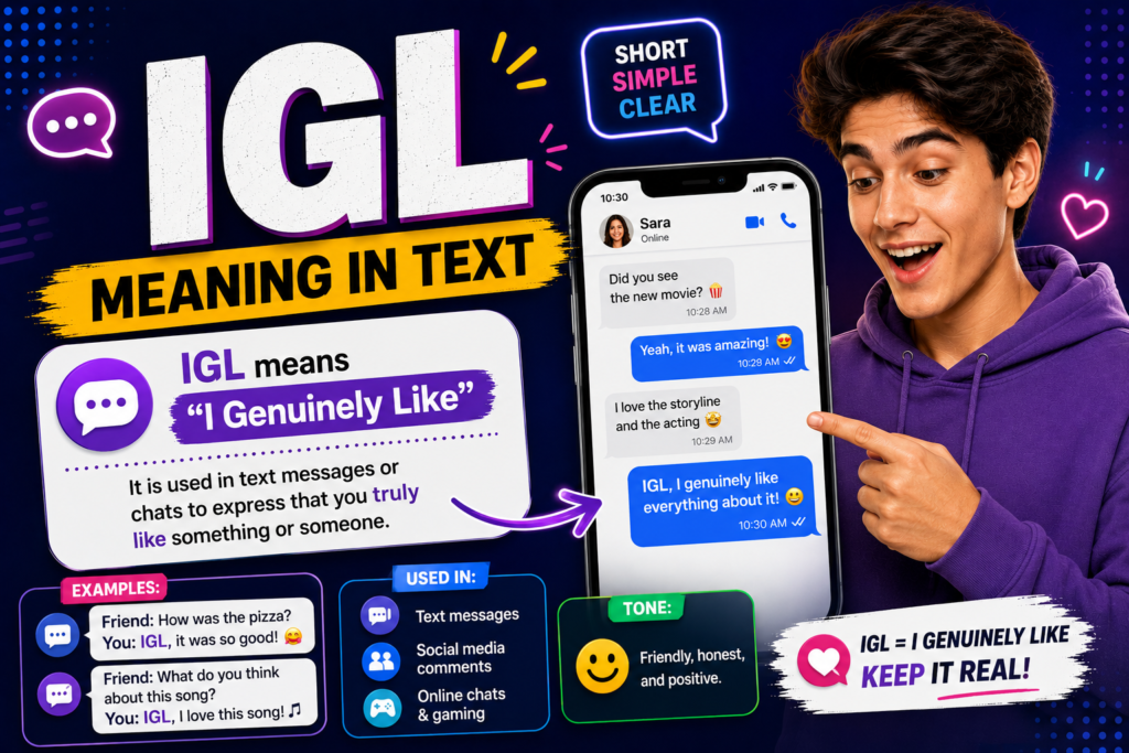 IGL Meaning in Text
