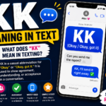 KK Meaning in Text