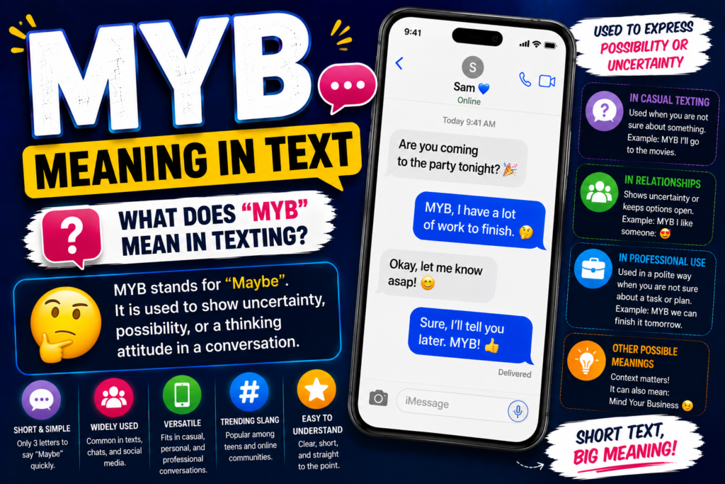 MYB Meaning in Text