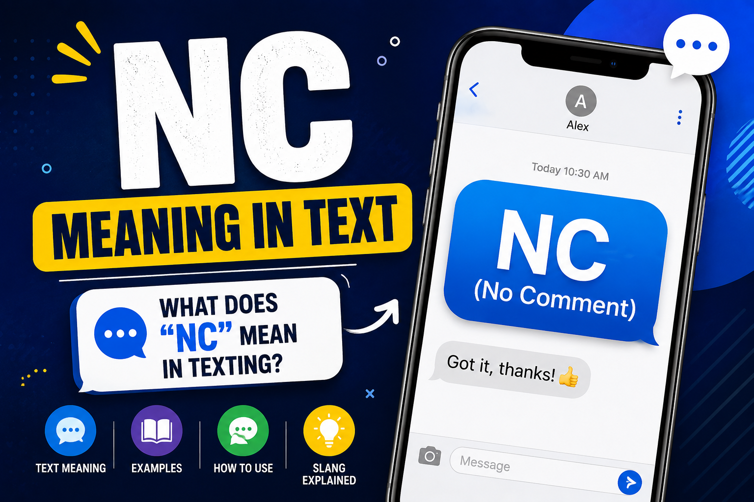 NC Meaning in Text