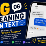 OG Meaning in Text