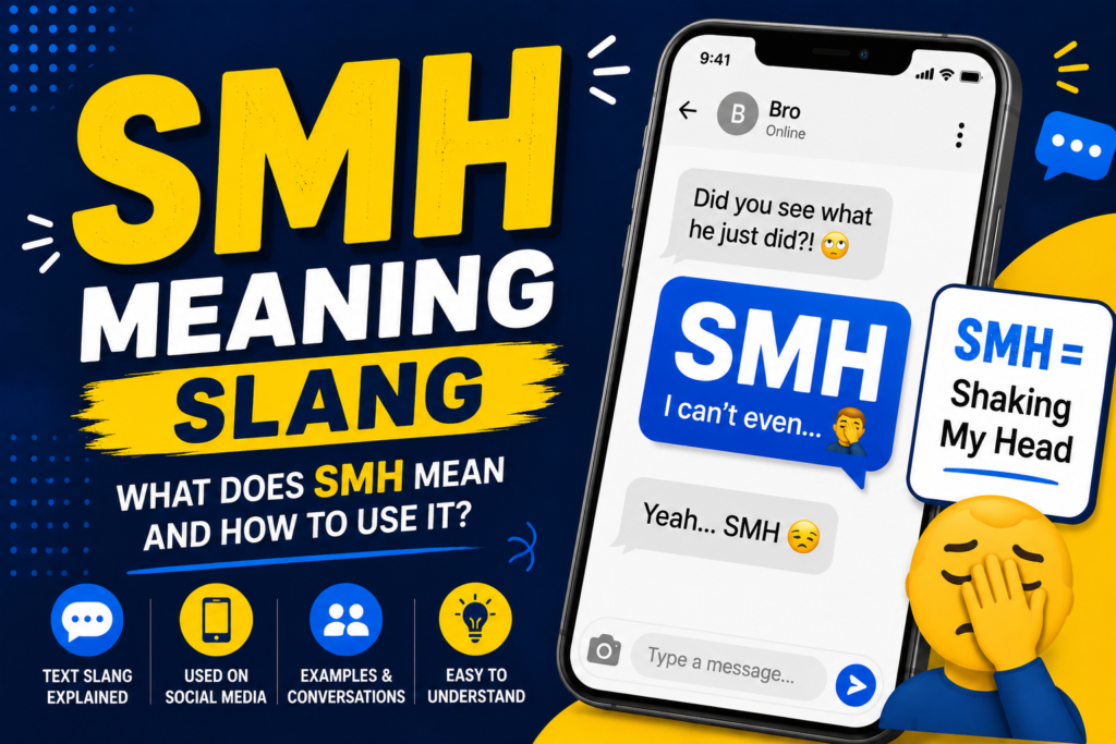 SMH Meaning Slang