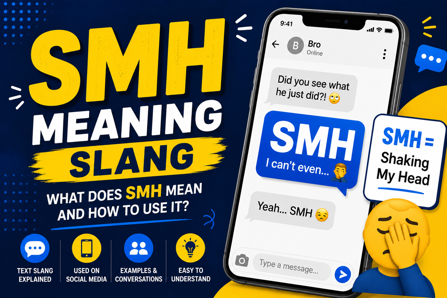SMH Meaning Slang