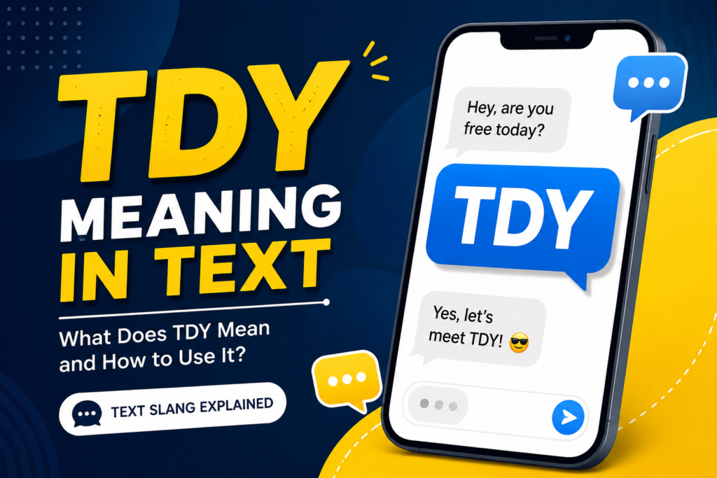 TDY Meaning in Text