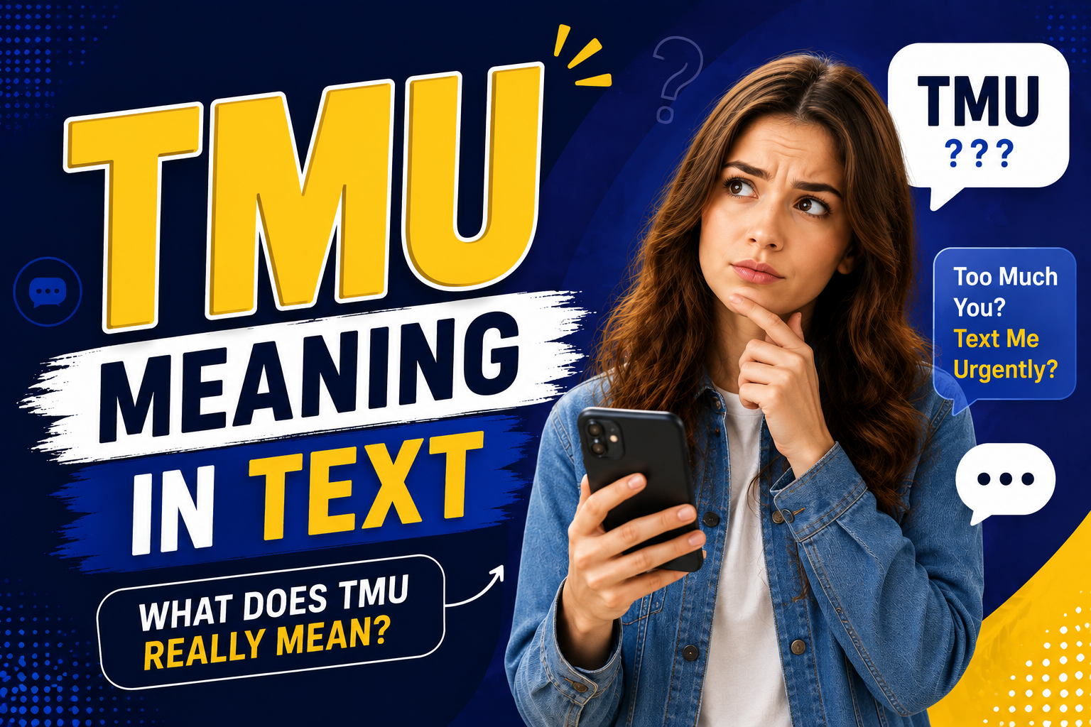 TMU Meaning in Text